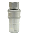 Heavy Duty 1 Inch ISO 5675 Hydraulic Quick Connect Coupler Set With Pioneer Style 1 Inch NPT Thread Poppet Valve Ball Seat Valve Options 66 GPM