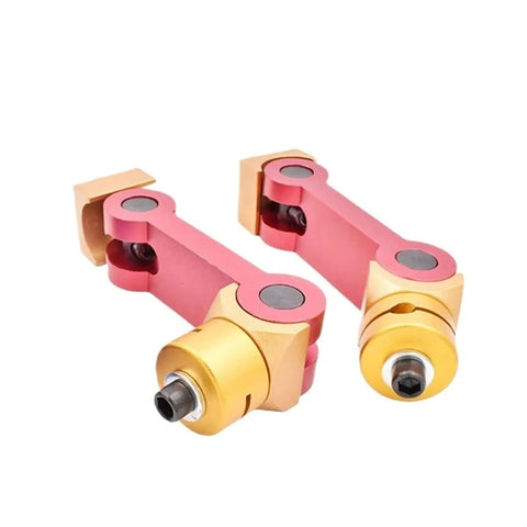 Heavy Duty Tough Universal Mill Machine Work Stop Locator With Snappy Height And Angle Tweaks Rock Solid Lathe Positioner Tool for precision setup.