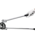 Five Eighth Inch OD Tubing Bender Manual Pipe Bender for soft copper and aluminum pipes shown in operation by hands with gloves