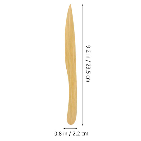 9.2 inch wooden letter opener from 2 Piece Wooden Letter Opener Set With Handles Envelope Slitter And Paper Cutter For Office School And Home Mail Supplies Must Have Desk Sidekick For Quick Easy Mail Opening