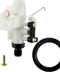 Freeze Resistant RV Toilet Water Valve Kit for Aqua-Magic V High and Low RV Toilets with flange seal and screw