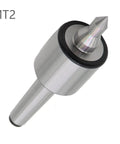 MT2 60 Degree CNC Revolving Live Center Pro Grade High Accuracy 0.0002 In For Lathe Wood And Metal Turning Tool
