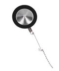 Top Shelf Reusable Siphon Pot Filter Built Tough With Rust Resistant Stainless Steel And Flexible Silicone permanent coffee filter with chain