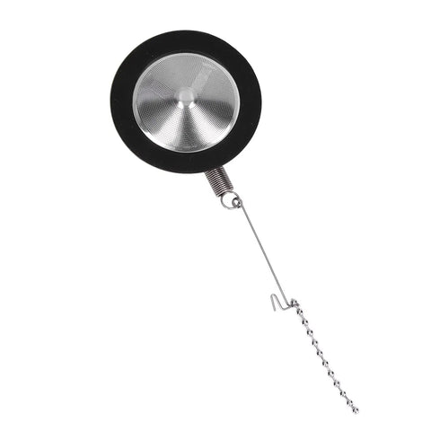 Top Shelf Reusable Siphon Pot Filter Built Tough With Rust Resistant Stainless Steel And Flexible Silicone permanent coffee filter with chain