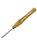 Lathe Woodturning Bead Cutting Chisel Set 4 Piece HSS Bead Tools with M2 High Speed Steel Blades Hardwood Handles Brass Ferrules
