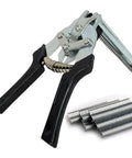 Type M Hog Ring Pliers Kit With 2400 M Clips For Fence Fastening And Upholstery Installations, Easy Cage Building Tool