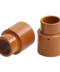 Precision Plasma Air Diffuser 13788 Fits Eastwood Versa 40A And Pro 70 for hot rods, featuring two brown heat-resistant connectors.
