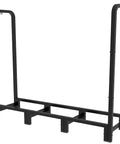Heavy Duty Firewood Rack Stand For Outdoor And Indoor Use Holds A Quarter Cord Of Firewood And Supports Up To 550 Pounds