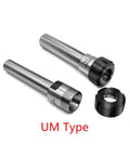 Tough As Nails Collet Straight Shank Milling Extension Rod For Cnc Lathes Drill Presses And Milling Machines showing UM Type detail.