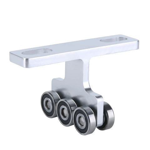 Electric Hoist Roller Trolley For Strut Channel Stainless Steel Beefy 6 Wheel Assembly With Mounting Screws Included