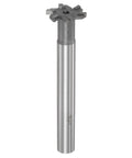T Slot Milling Cutter With 25mm Cutting Diameter, 3mm Depth, 12mm Shank, Tungsten Carbide Tip, 6 Flute End Mill