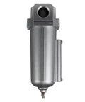 Three Quarters Inch Compressed Air Line Moisture And Water Filter Trap F706N for home shop and industrial compressors, wall mount design.