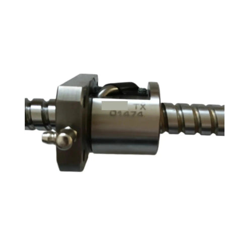 Heavy Duty Lead Screw Ball Nut For Smooth Linear Motion Transfer Precision Engineered automation with steel body for industrial use.