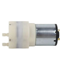 Smooth Operator Mini Vacuum Pump DC12V Low Noise Electric Air Motor, compact design showing motor housing and connection ports.