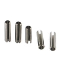 Heavy Duty Workhorse Slotted Spring Pins In 304 Stainless Steel For Secure Fastening In Drilled Holes, M1.5 To M8, 5-50mm Range