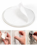 Clear Adhesive Mounting Discs For Suction Cups 2 Pack Heavy Duty Easy Pop On Mounts For Car Accessories And Home Fixes No Drill Adhesion