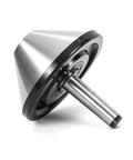 6 Inch MT3 Bull Nose Live Center For Lathe With Morse Taper No 3 75 Degree 5 29/32 Inch Shank Beefy Heavy Duty Machining Tool Ultra Precision Support