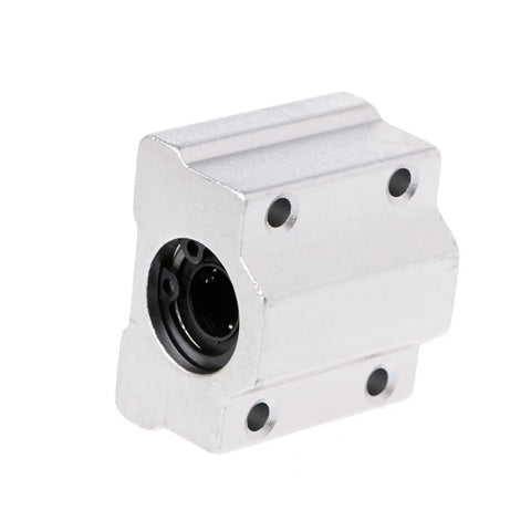 Dope Linear Bearing Slider For CNC Motion Control SC8UU SCS8UU Blocks, close-up of aluminum guide with mounting holes.