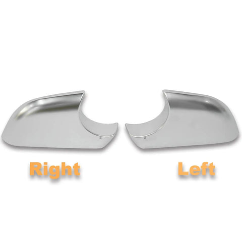 Fresh Chrome Tesla Model 3 Mirror Lower Cover Caps Pair 2017-2022 Replacement Trim Base Left Right Driver Passenger