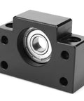 BF12 bearing support from 2 Pack HGR20 700mm Linear Guide Rails Kit With RM1605 700mm Ball Screw Nut Quiet Smooth Precision For CNC Machines