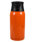 Snag This Game Changing Slick Car Heating Kettle Holding 1000 Ml With A Premium Stainless Steel Shell For Lightning Fast Brewing And Serious Heat Retention On Your Next Epic Road Trip Ride in orange color.