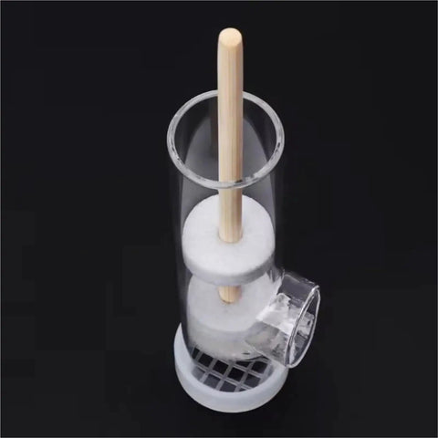 4 Pack Queen Catcher Bottle Beekeeping Kit With Sponge Pad For Marking Queens, Easy Bee Yard Inspection Tool, Durable Transparent Bottle With Secure Multi Part Isolation Design For Safe Queen Handling, transparent bee catcher with sponge pad