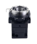 60mm Hollow Rotary Stage Delivering Slick 360 Degree Turns And Badass Stability For Nema 17 Stepper Motors Made Easy For Cnc Routers and Diy Maker Workshop Projects, top view.