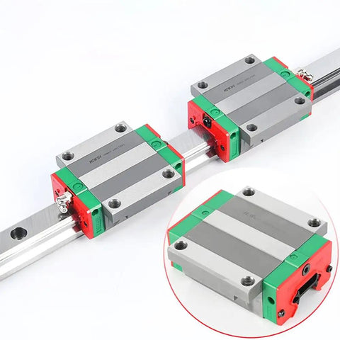 HGW25CC Linear Block Carriage And Guide Rail Assembly Built For CNC Machines Pro Grade With Four Directional Load and Auto Centering