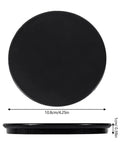 Water Tank Lid Cover Replacement For Vertuo Plus Coffee Maker XN900810 XN900T10 XN902T10, black lid with dimensions shown