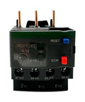 Front view of Thermal Overload Relay 0.1-0.16A For Contactor LC1D09-38 AC DC Compatible With 1 NO 1 NC Auxiliary Contacts