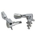 Upgrade Your Rig With These Sick Compatible Split Headstock Tuning Pegs Delivering Tight Internal Gears For Smooth Pitch Changes On Guitar Featuring Bold Matte Black Or Shiny Chrome Ends Easy Install 3L3R Layout For Stringing Jobs Without Hassle. chrome 3L 3R split guitar tuners, metal