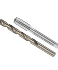 Tap And Drill Bit Set M11 X 1.5 Right Hand Thread 9.5mm Drill Diameter For Threading And Repairing Metric Machine Screw Tap And Twist Drill Bit Tool Kit 1 Set