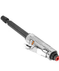 Heavy Duty Air Angle Die Grinder Featuring Ultra Light 15 Cm Handle, chrome and black design, precision tool for grinding.