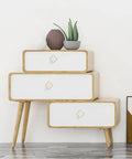 Six Pcs Clover Knob Set Gold Tone Four Leaf Cabinet Drawer Pulls Zinc Alloy Single Hole Door Handle For Dresser Wardrobe