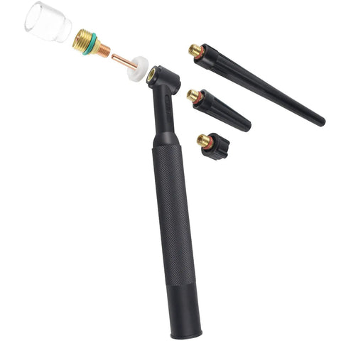 40 Piece TIG Torch Gas Lens Collet Body Glass Cup Kit For WP9 WP20 WP25 Welders Sizes Four To Twelve Easy Install Consumables