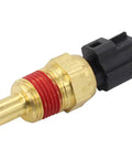 Engine Coolant Temperature Sensor For Jeep Wrangler Cherokee And Other Dodge Chrysler Cars Reliable Plug And Play Replacement To Keep Your Temp Gauge Honest Prevent Overheating And Boost Engine Performance brass threaded sensor with black connector