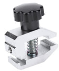All Purpose Push Pull Force Tester 500N Clamp With Stainless Steel Jaw Clamp Micrometer Fixture For Tensile And Destructive Testing close-up