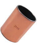 35 Millimeter Bore 39 Millimeter OD 50 Millimeter Length Sleeve Bearing Heavy Duty Oilless Bushing bronze material close-up view