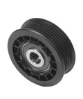 Premium Drive Belt Tensioner Pulley For Your Classic Mercedes Benz W201 That Fits W124, W126, W140 And R129 Models Perfectly, black plastic.