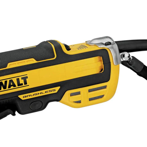 Rock Solid Brushless Die Grinder Offering Variable 7500 To 25000 RPM Range And Snappy Paddle Switch Built Damn Tough For Heavy Angle Grinding And Metal Finishing Tasks On The Job Site