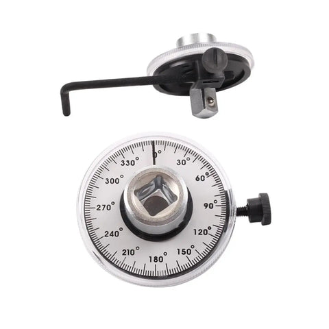 Beefed-Up Torque Gauge Tool Ratchet Wrench With Built-In Torque Meter For Precise Car Repair And Tuning, Half Inch Drive, 360 Degree Readout With Clear Markings, Durable Silver Finish For Long-Lasting Performance, silver 1/2-inch ratchet