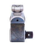Dead Nuts Accurate Hydraulic Torque Wrench With Square Drive And Multi Axis Hose Swivel 835 To 5590 Ft Lb Range adjustable reaction arm view from the rear