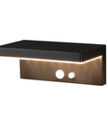 Solar Powered Outdoor Wall Light With Motion Sensor, 3 Lighting Modes, 600 Lumen Brightness, Warm White 3000K, IP44 Waterproof, Rustproof Aluminum