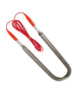 Top Tier 220V 1KW Electric Fin Heater With Waterproof Tubular U Shape Build And 2.5M Power Cord, featuring stainless steel construction.
