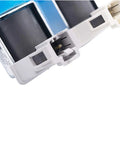 Close-up of Plug And Play Front Load Washer Water Valve Replacement WPW10289387 AP6018779 PS11752082 120V 2 Coil Valve Connections