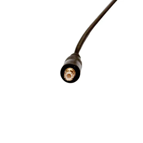 Close-up of MCX antenna input cable for NESDR Mini USB RTL SDR and ADS B Receiver Set With RTL2832U and R820T Tuner MCX Antenna Input Budget Friendly Software Defined Radio That Plays Nice With Most SDR Software Packages On Windows Mac And Linux