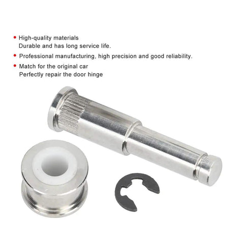 Chevy Door Hinge Detent Repair Kit Stainless steel pin, roller, and clip for K Series Trucks and SUV 2007 to 2011 replacement.