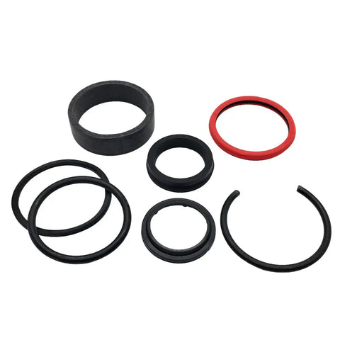 Bucket Cylinder Hydraulic Seal Kit For Ford New Holland Front End Loaders 7108 7308 With Cylinder Head 9616371 Heavy Duty Parts