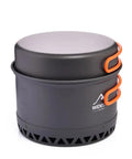 Ultralight Camping Cookware Set With Pot And Pan Heat Exchange Design That Boosts Efficiency By Over 30 Percent stacked view
