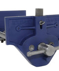 Quick Release Woodworking Vise With Gray Cast Iron 10 Inch Opening Pro Grade Heavy Duty Dual Front Stop And Tail Vise In One Tool